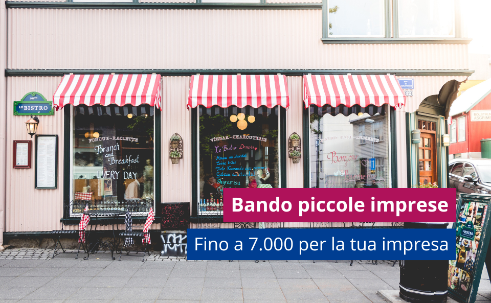 bando piccole imprese territorio